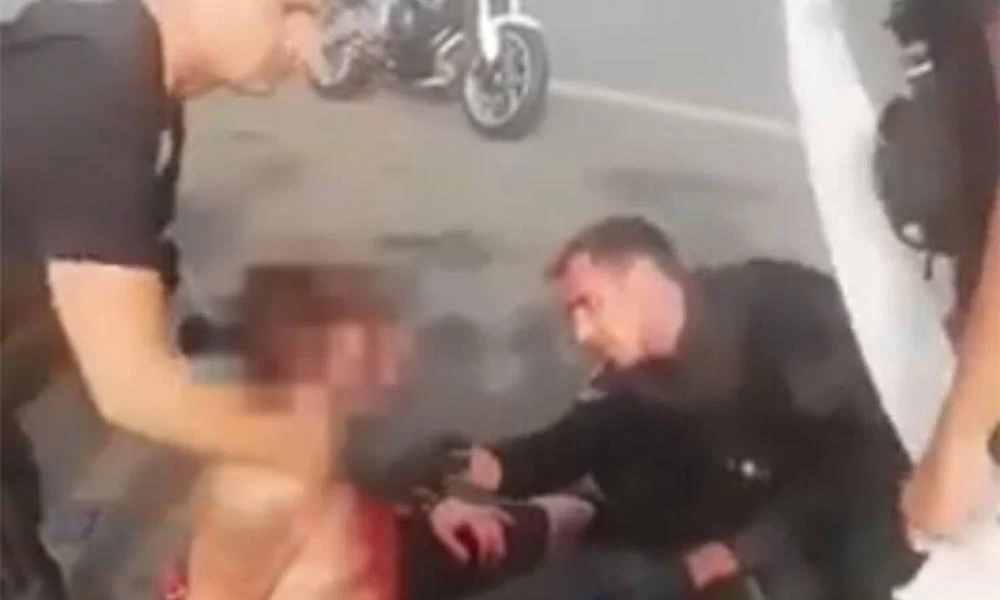 Η ομάδα ΔΙΑΣ βοηθά μαχαιρωμένο οδηγό νταλίκας